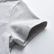 Футболка с короткими рукавами для больших детей Новинка года, Стильная летняя детская куртка с короткими рукавами из чистого хлопка футболка из двух предметов с рисунком динозавра и машины