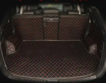 

Custom mats Special trunk cargo mats for Hyundai Santa Fe 5 seats waterproof boot carpets for Santafe -2013