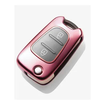 

TPU Key Car Case Cover For Hyundai I30 IX35 I10 Accent I20 Sonata For Kia K2 K5 Sportage L811 Sorento Rio Flip Key Holder Shell