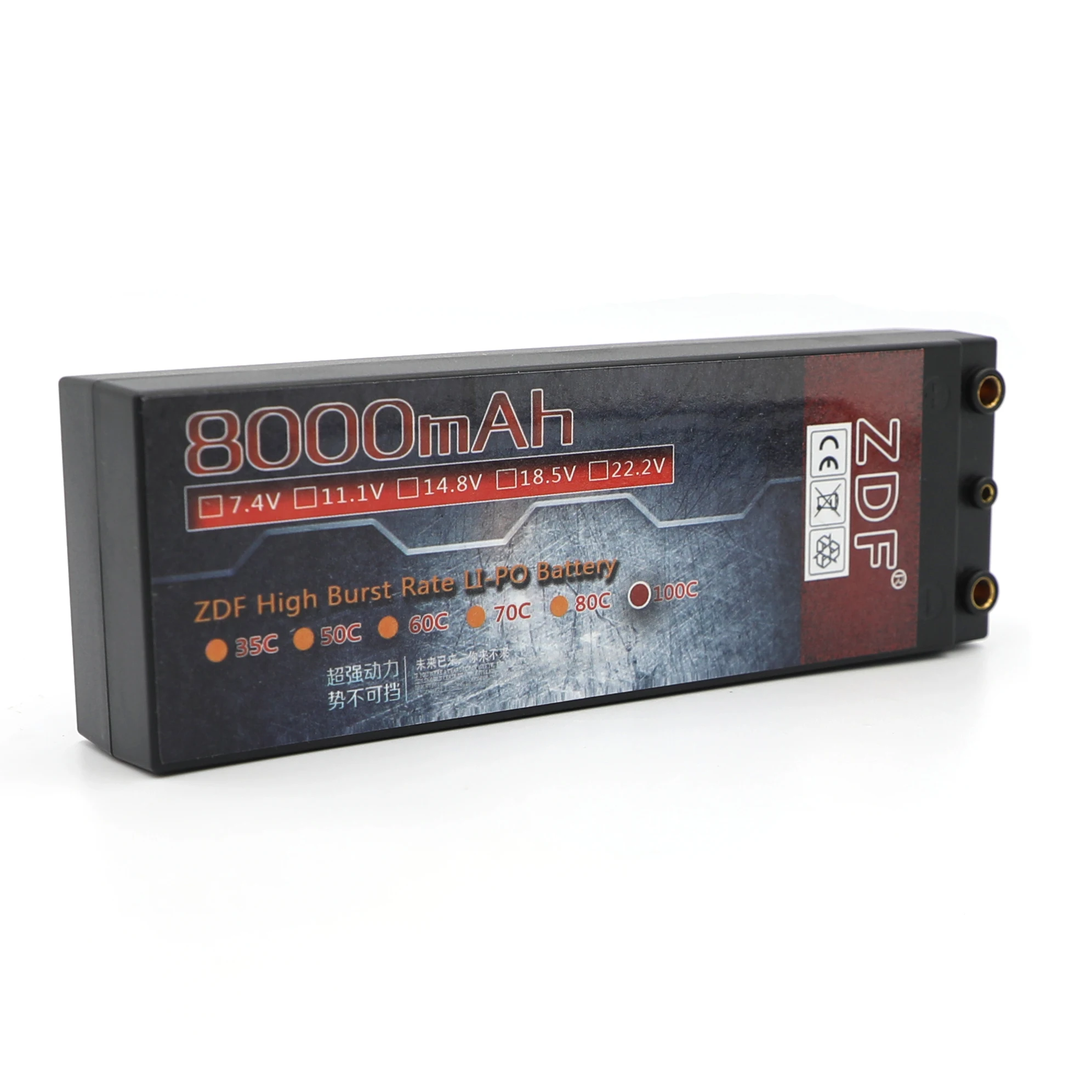 RC автомобиль Lipo аккумулятор 2S 2P 7,4 V 8000mah 100C Max 200C Жесткий Чехол для гоночного самолета Traxxas автомобиль RC грузовик