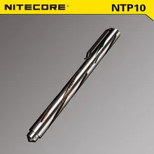 NITECORE NTP10 титановая тактическая ручка Hallow Carve Body tungsten steel конический наконечник и ручка из матового алюминия сплав чехол инструмент difesa