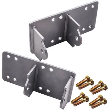 

Engine Mount Adapter Plates Mount W/ Bolts For Chevy C10 LS LSX 4.8 5.3 5.7 6.0