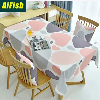 

Simple Modern Printed Tablecloth Oil-Proof And Waterproof Restaurant Coffee Table Tablecloth Cafe Desk Tablecloth ZB017-4