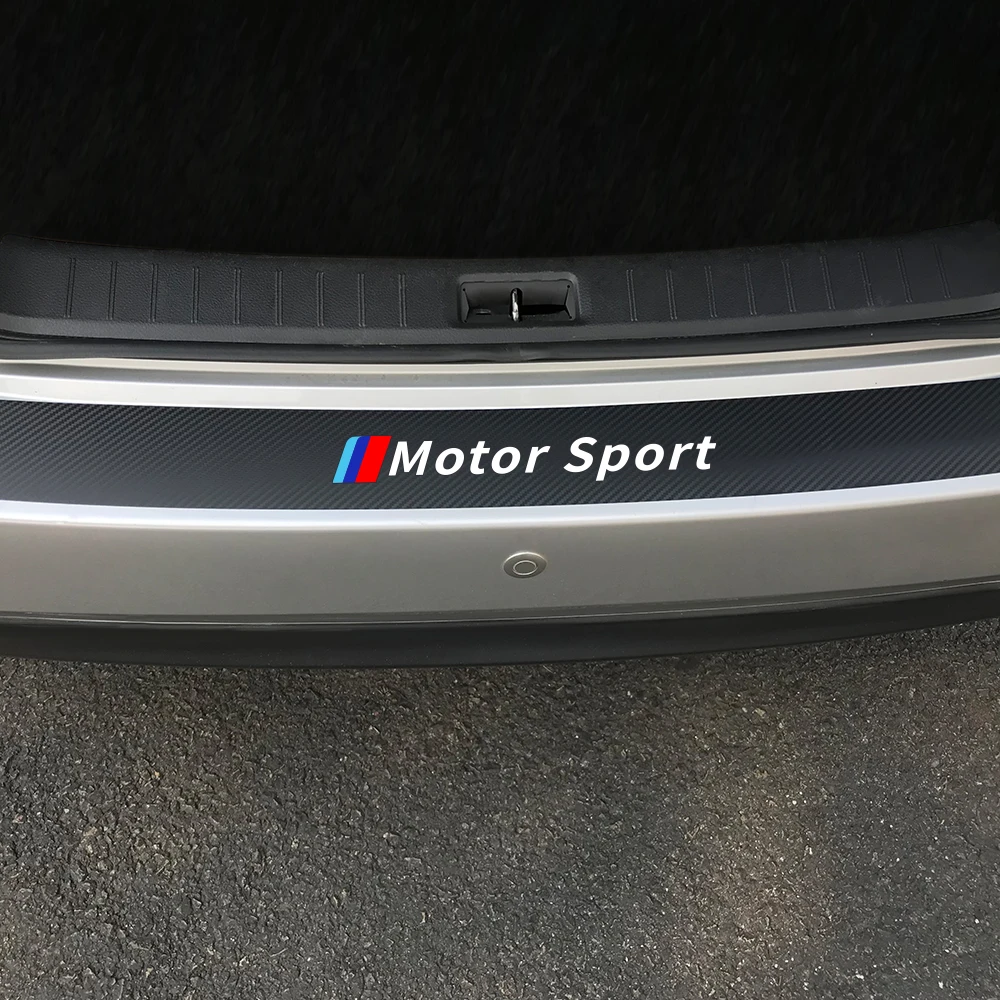 Автомобильный Стикеры для BMW E46 E90 E60 E39 E87 E92 E91 E34 F30 E10 F20 G30 мотоспорта автомобилей заднего бампера
