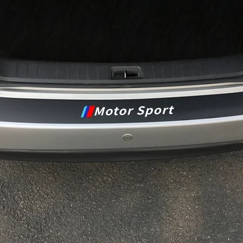 

Car Sticker For BMW E46 E90 E60 E39 E87 E92 E91 E34 F30 E10 F20 F30 G30 Motorsport Car Rear Bumper Guard Sticker Car Accessories