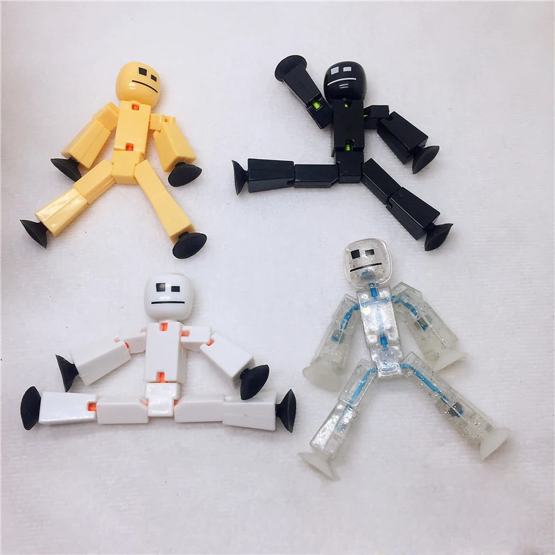 1 шт. DIy палка из валяной кожи, фигурку ролевая игра присоски липкое оружие надувного робота разные цвета подарок анимации игрушки креативный аксессуар - Цвет: Random color TA466