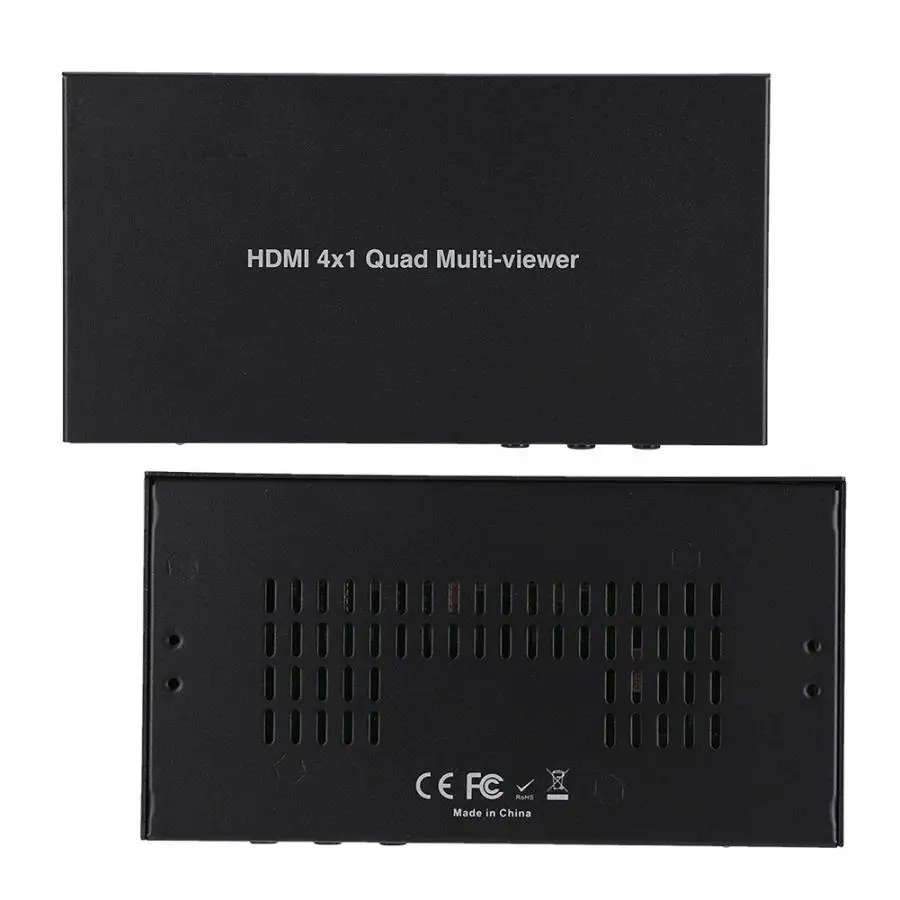 100-240 в HDMI 4x1 Quad мультипросмотрщик видео сплиттер бесшовный переключатель 1080P 720P 480P