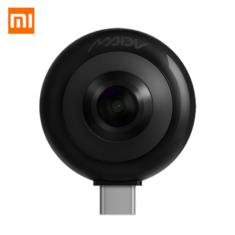 

New Xiaomi MADV Mini 360 Degree Panorama VR Camera 13MP CMOS Sensor 5.5K HD Video Live Stream Enabled Android Version USB Type C