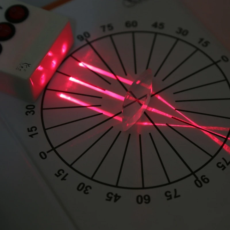 

2021 New Optical Concave Convex Lens Prism Set Physical Optical Kit Laboratory Equipment