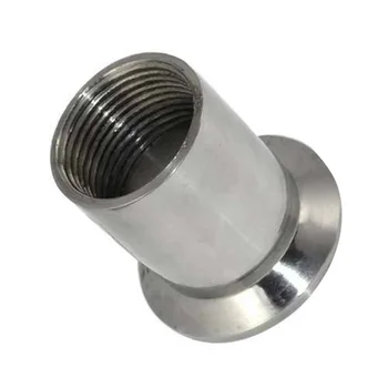 

1 NPT Stainless Steel Silver Ferrule Pipe Sanitary Females Threaded Fittings