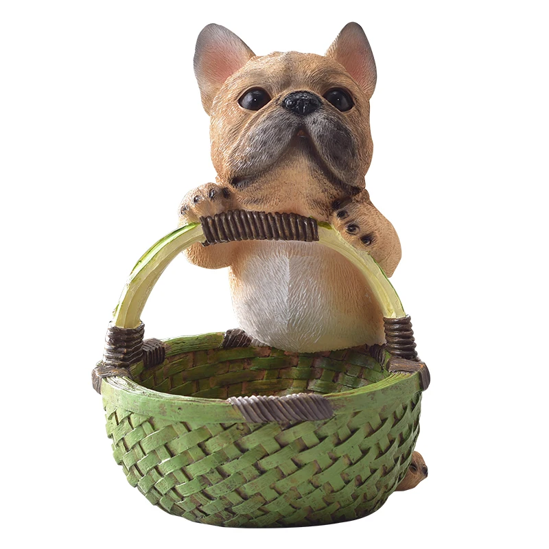 

Аксессуары для украшения дома для гостиной, современные коллекционные украшения, фигурка милой собаки, полимерная комната, аниме декор, фигурки, дом