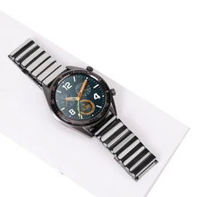 22 мм huawei watch gt 2 ремешок для samsung Galaxy Watch 46 мм/S3 Frontier band Amazfit GTR 47 мм/huami Amazfit керамический браслет