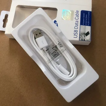 

100pcs/lot 100% Original 1m/3f Micro USB Charger Cable Data Sync charging cable for Samsung S6 S7 Note 4 Edge with packaging