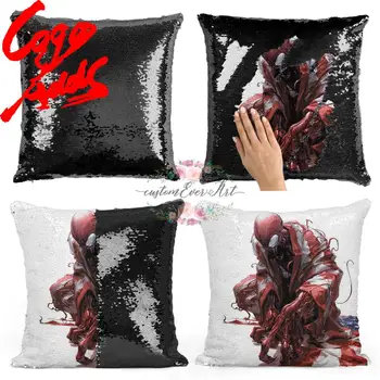 

Carnage sequin pillow | sequin Pillowcase | Two color pillow | gift for her | gift for him | pillow | magic pillow