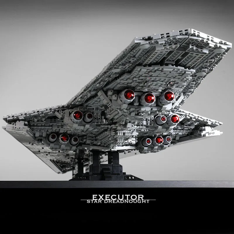 Новинка супер Звездные герои войны Дредноут MOC 15881 блоки техника корабль игрушки