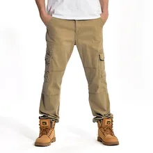 Популярные красивые комбинезоны, весенние мужские брюки, много карманов, повседневные, на открытом воздухе, военные