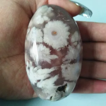 

Natural stone The cherry blossom agateSardonyx agate palm stones playthings small stones and crystals healing crystals