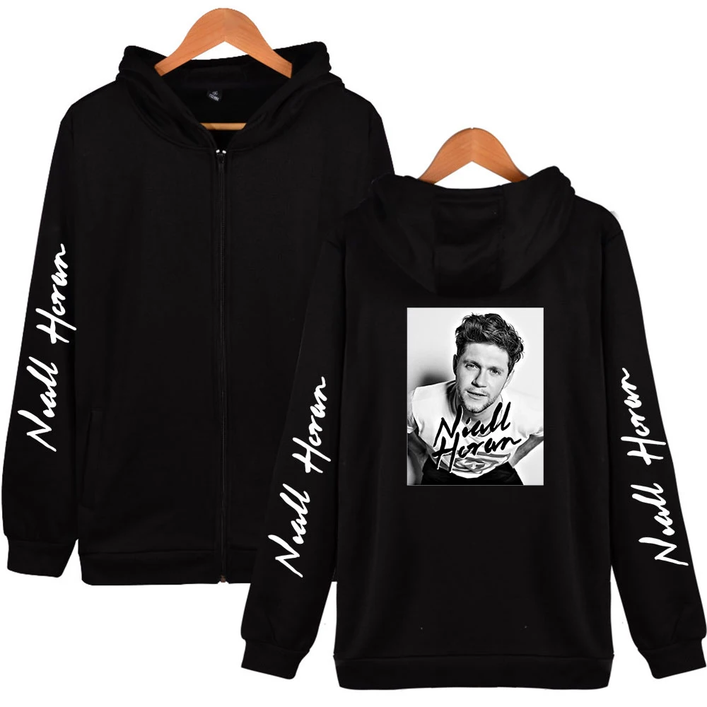 Niall Horan Zipper Hoodies Unisex Fashion Long Sleeve Hooded Sweatshirts Women Men Casual Streetwear Clothes 1