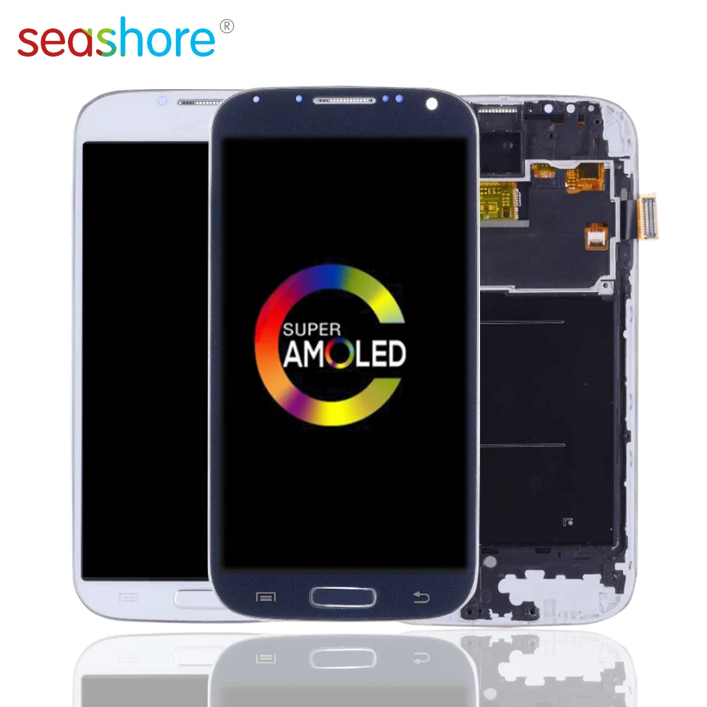 

5.0ORIGINAL For SAMSUNG Galaxy S4 LCD Touch Screen Digitizer Assembly For Samsung S4 Display with Frame Replacement S IV Screen