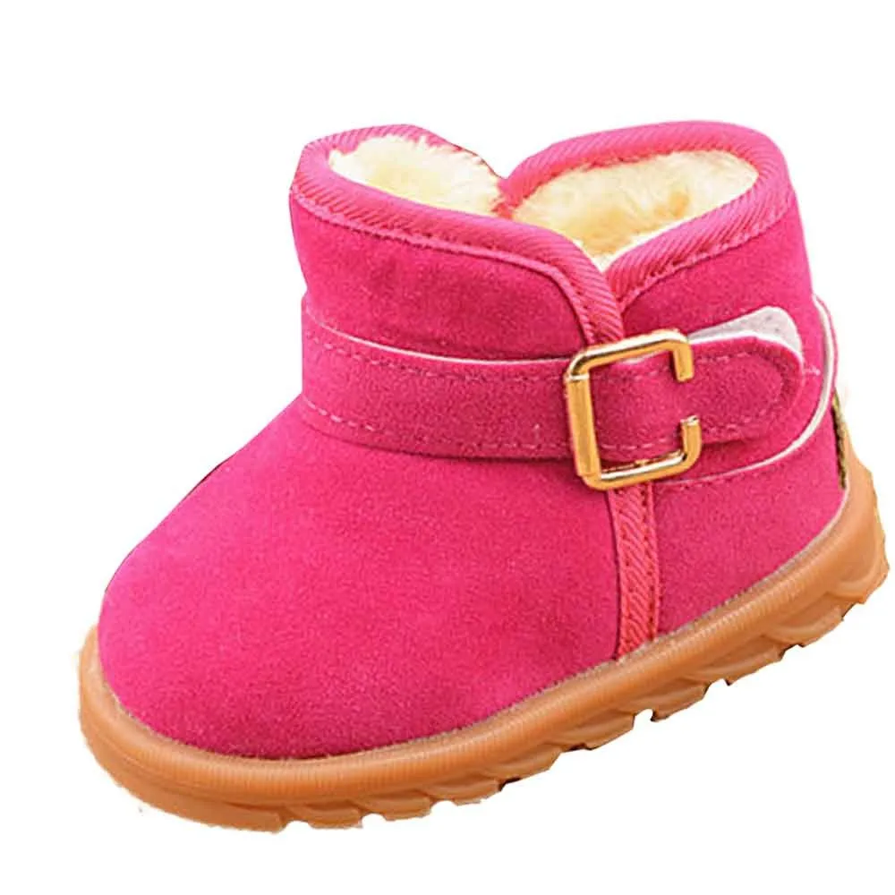 Модная детская обувь; детская обувь для малышей; зимние сапоги для маленьких девочек и мальчиков; ботильоны с пряжкой; calzado infantil chaussures