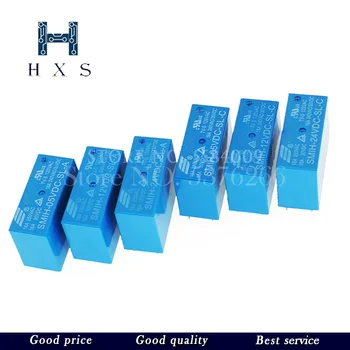 

5PCS SMIH-05VDC-SL-C SMIH-12VDC-SL-C SMIH-24VDC-SL-C 05 12 24 V Relays 250V 16A 8PIN SMIH-05V 12V 24VDC-SL-A 6Pin Relay