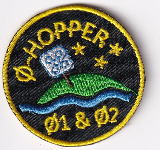

bordado Embroidery badge patch personalized customization personalizado con su propio logotipo:hopper