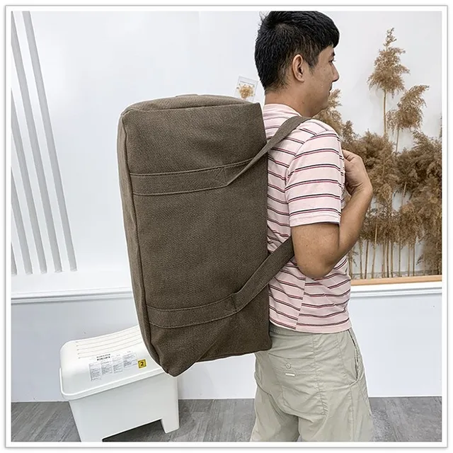 Comprar Bolsa de viaje portátil plegable de gran capacidad para hombre,  bolsa de viaje para gimnasio, bolsa de viaje, bolsa de barril para cabina  de trabajo, bolsa de lona de almacenamiento