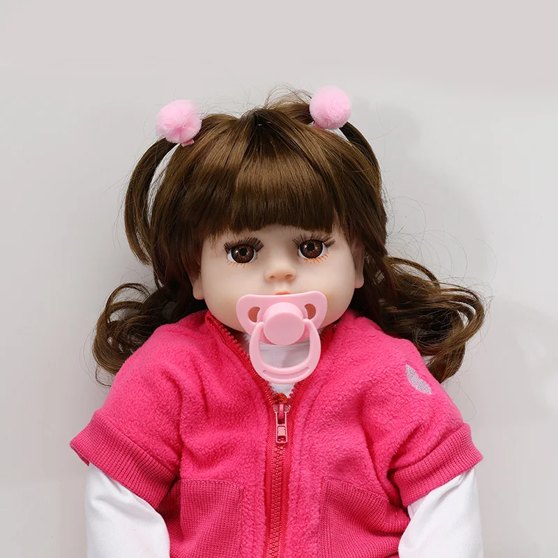 48 см кукла-Реборн, силиконовая кукла-Реборн, восхитительная, Реалистичная, для малышей, Bonecas, для девочек, Menina, кукла, игрушки для детей, подарок на день рождения