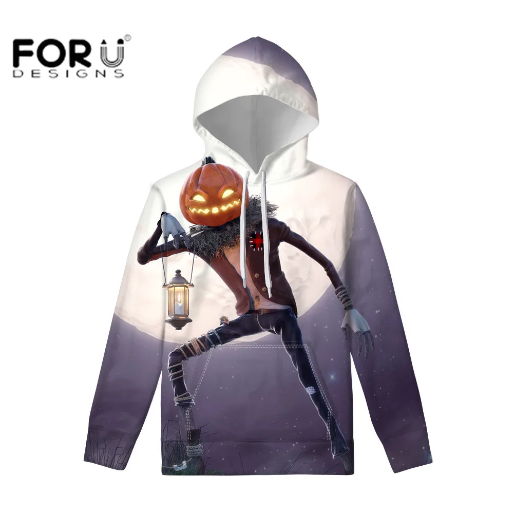 FORUDESIGNS/толстовки больших размеров; Мужская Уличная Толстовка с принтом черепа; Мужская модная одежда; толстовка унисекс; спортивная толстовка - Цвет: QE033Z72