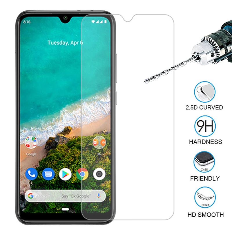 Защитное стекло на Xiaomi mi a3 lite light a3lite защита для экрана закаленное стекло на mi a3 lait mi a3lite mi a3 trempe verre