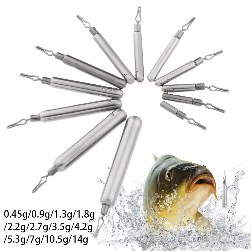 045g14gNewLongCastingTungstenFishingFallSinkerQuickRelease