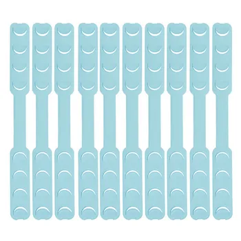 

10Pcs Mask Hanging Buckle Relieving Ear Pain Anti-Slip Mask Ear Grips Extension Hook Adjustable Four Gear Ear Protection Hook