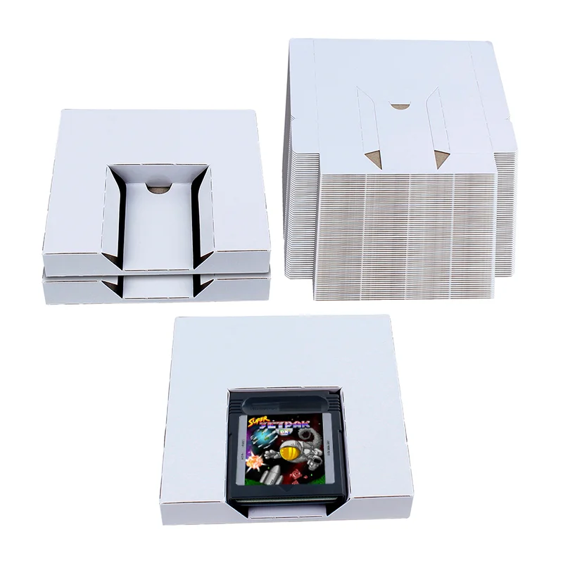 Caixa de Substituição Inner Inlay Insert Tray para Nintendo Gameboy Cor Gbc Cartucho de Jogo Papelão Versão Eua