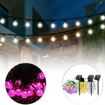 

Solar Powered 30 LEDs String Light Waterproof Outdoor Garden Path Yard Decor Lamp HVR88