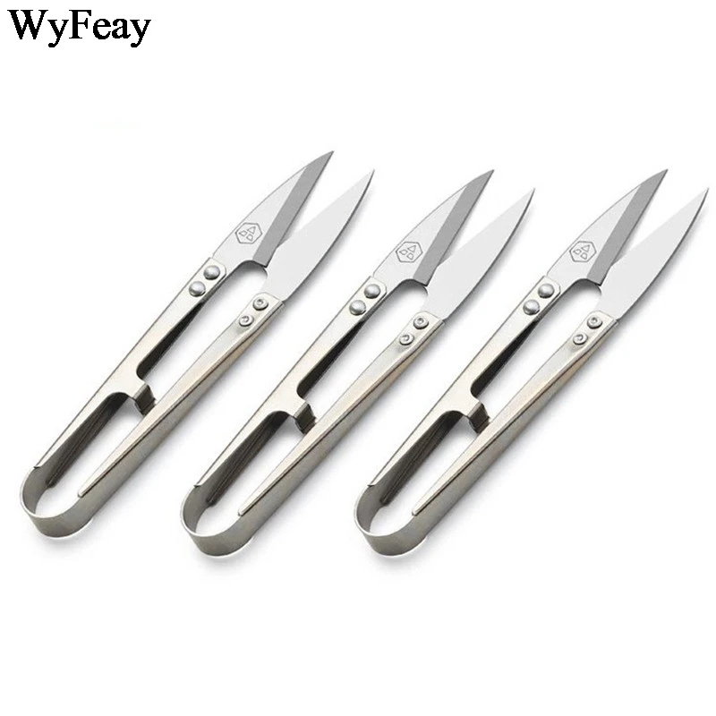 Sewing Scissors Tailor Scissors Sewing Supplies Craft Scissors Top Quality Stainless Steel Cutting Sewing Scissors Shears DIY Cross Stitch Embroidery Tailor's U Thread Scissors Fabric Scissor
