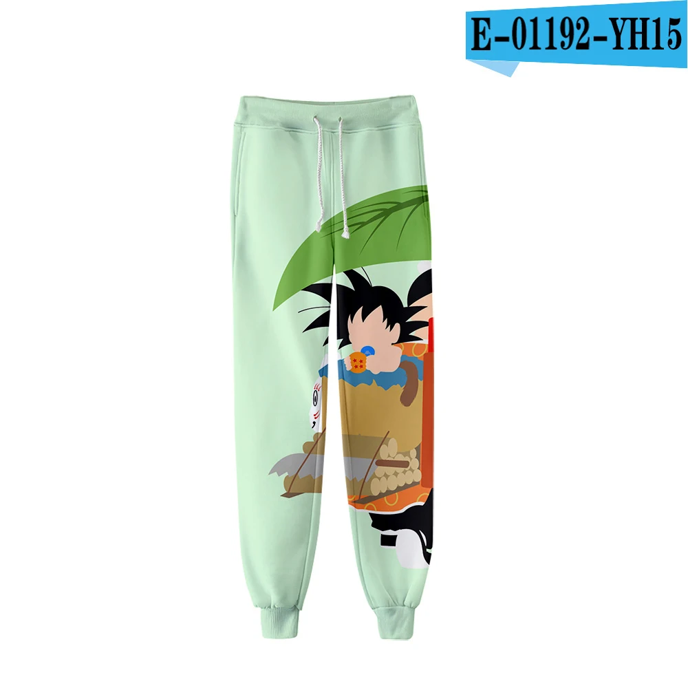 Goku верхняя одежда Харадзюку 3D крутой Жемчуг дракона Jogger Брюки легкие/дышащие высококачественные спортивные брюки популярные комфортные брюки - Цвет: YH15