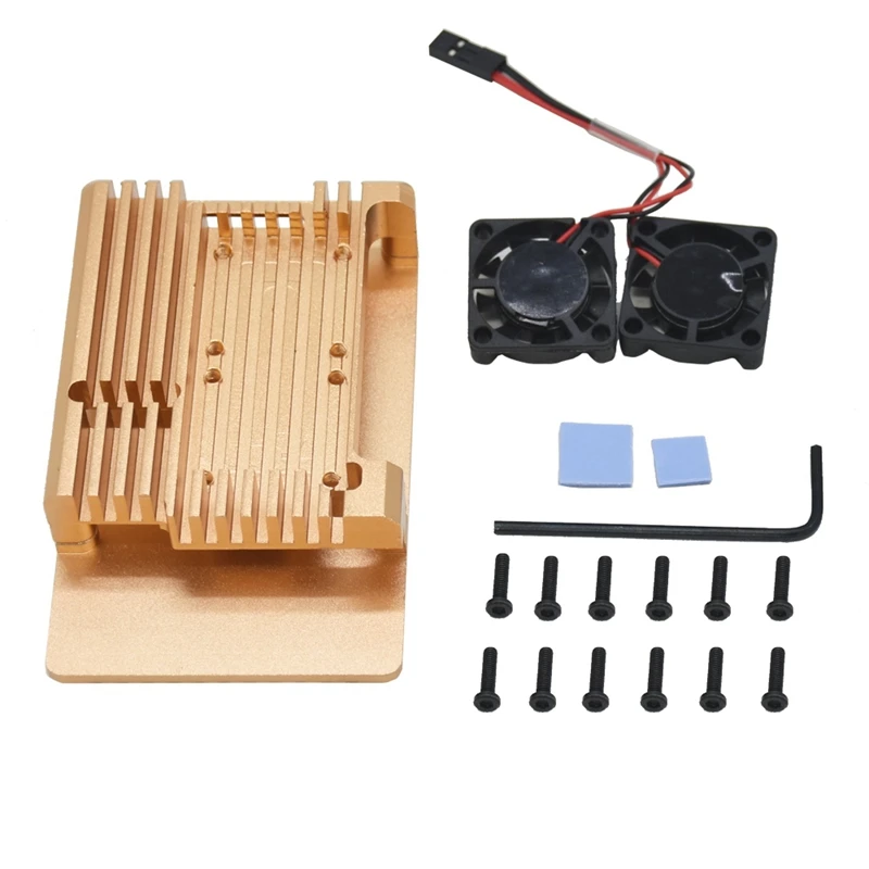 Для Raspberry Pi 4B 2G ram DIY Kit Поддержка 2,4/5,0 GHz wifi Bluetooth 5,0 с защитным корпусом охлаждающим вентилятором