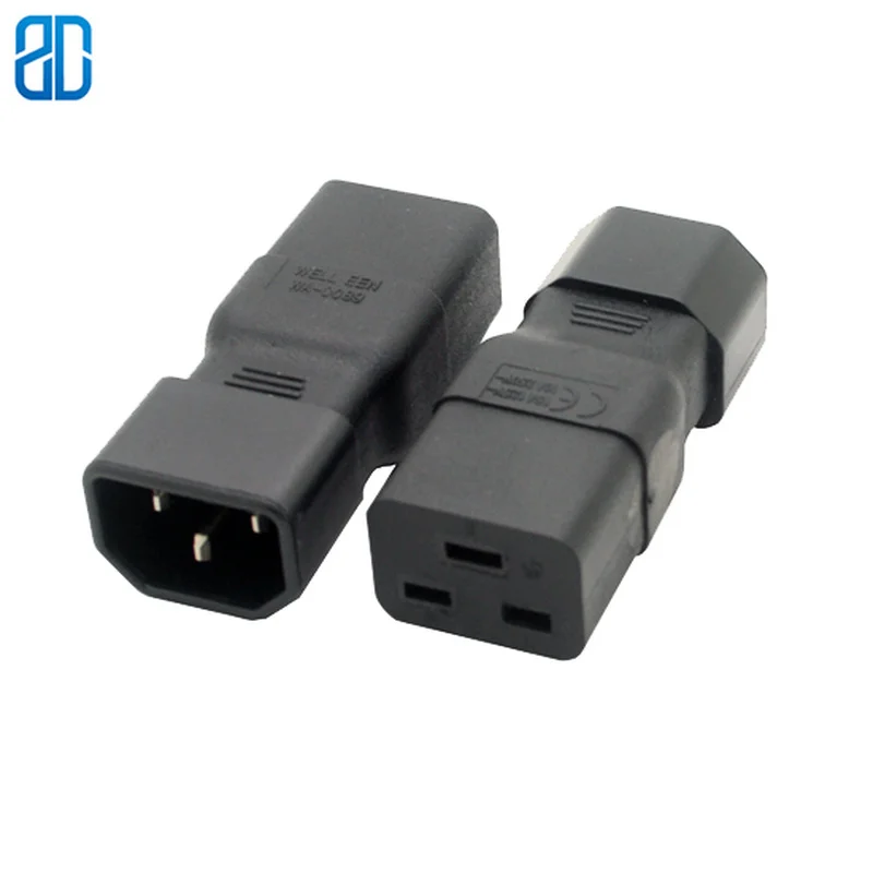 

C14-C19 Plug IEC320 C14 To C19 3Pole Male To Mickey Mouse Female AC Power Adapter Converter Socket