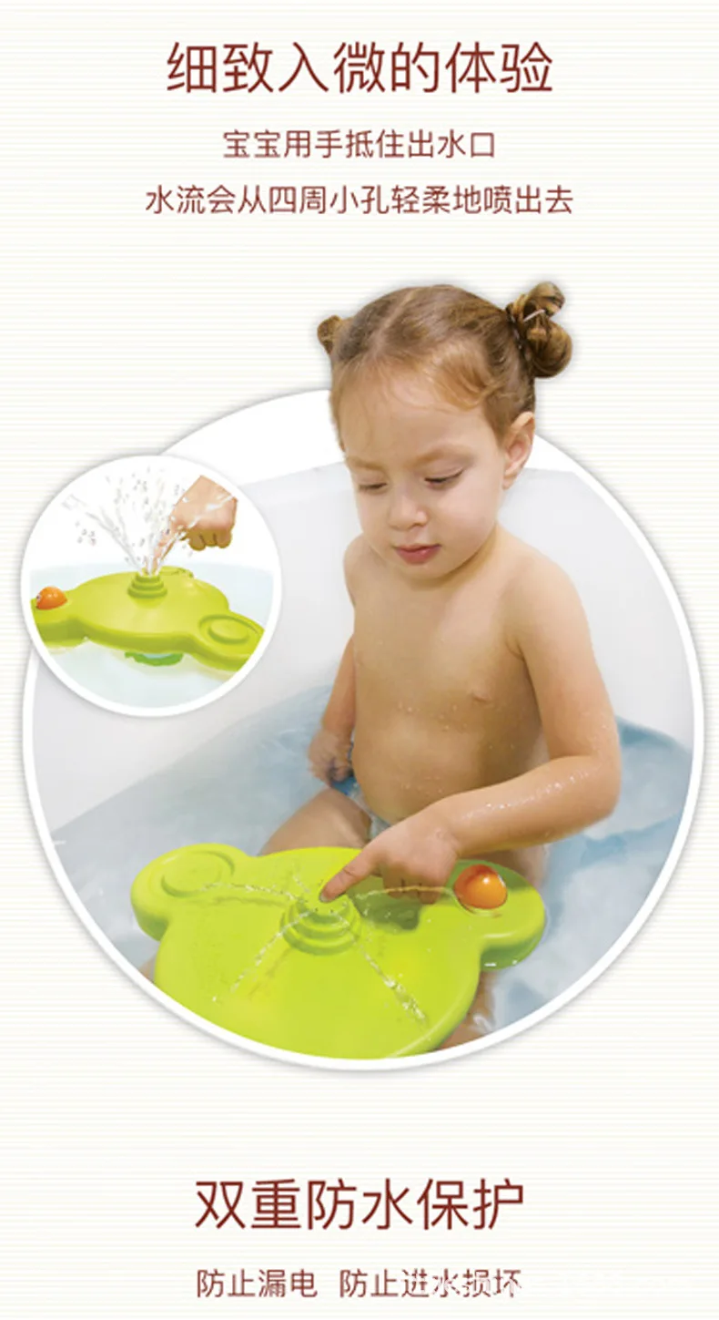 Young Cheetos yookidoo детская игрушка для ванны вода выплескивание понтон обучающая игрушка Douyin горячая Распродажа игровой водяной Душ