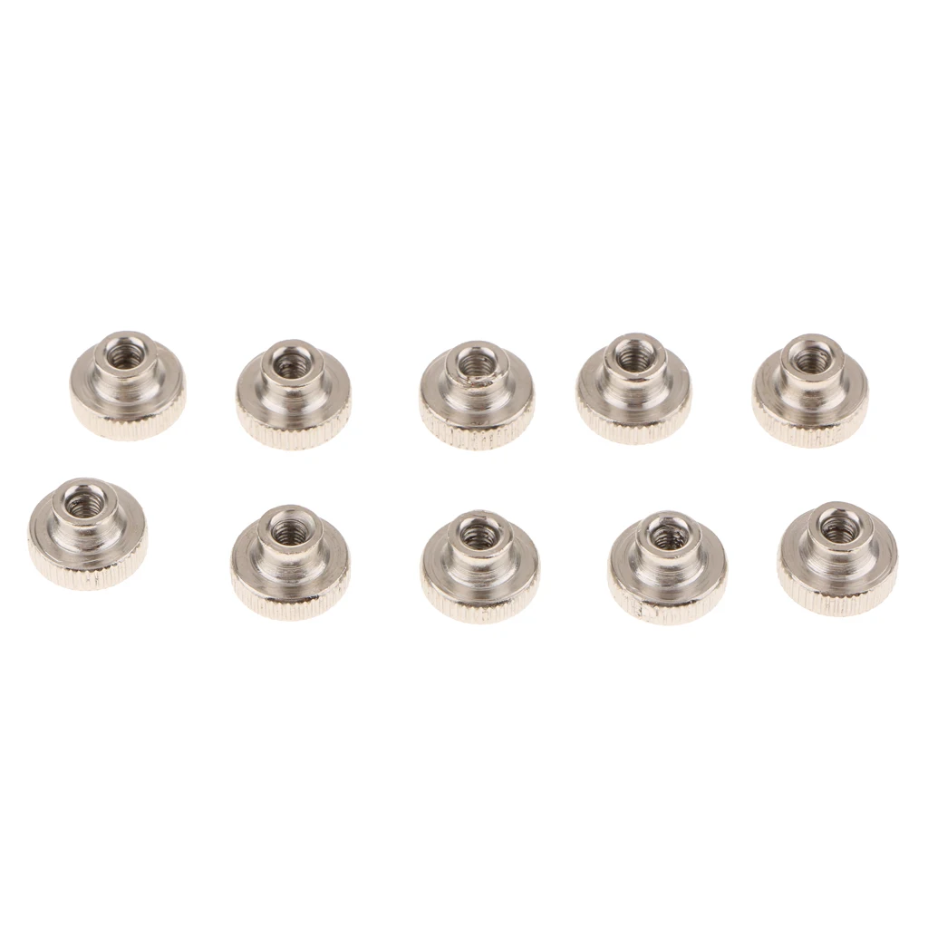 10pcs Metal Adjust Leveling Knurled Thumb Nut M3 3D Printer Heated Bed