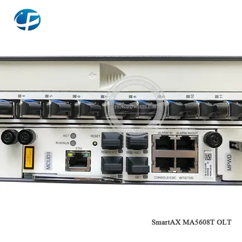 

Hua wei 19"inch OLT GPON OLT MA5608T AC,1*MPWD 110v-220v 1*MCUD1 10G control board with 16 ports GPFD C+