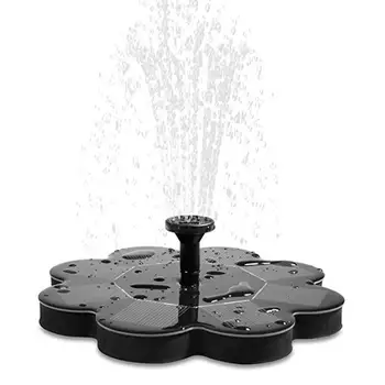 

6v/1.5w Solar Powered Floating Fountain Bird Bath Water Fountain Pump Outdoor Pool Pond Fontein Decorative Spray Nozzle Fontaine