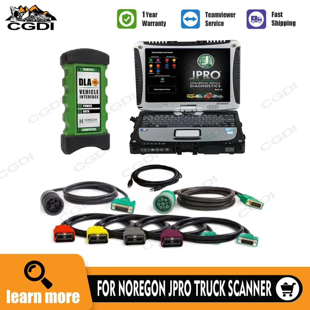 

Truck diagnostic Scanner for J1309 2 + CF-19 Laptop Diesel Heavy Duty Commercial Diagnostic tool