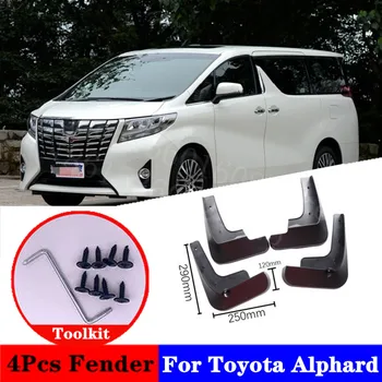 

2015-2020 For Toyotas Alphard Mudflaps Splash Guards Special modification parts Mudguard Fen der car accessories