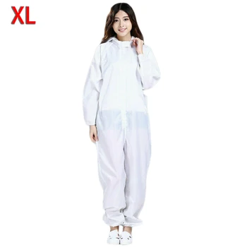 

Reusable Coverall Safety Clothing Anti-static Protective Overall Suit Jumpsuit L~XXXL Safety Protection Longer Zipper