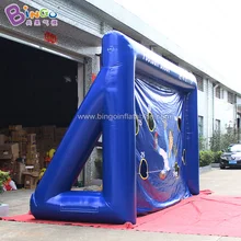 Индивидуальные 6X2X3,5 метров надувные футбольные ворота для смешной спортивной игры/надувные футбольные цели игрушки