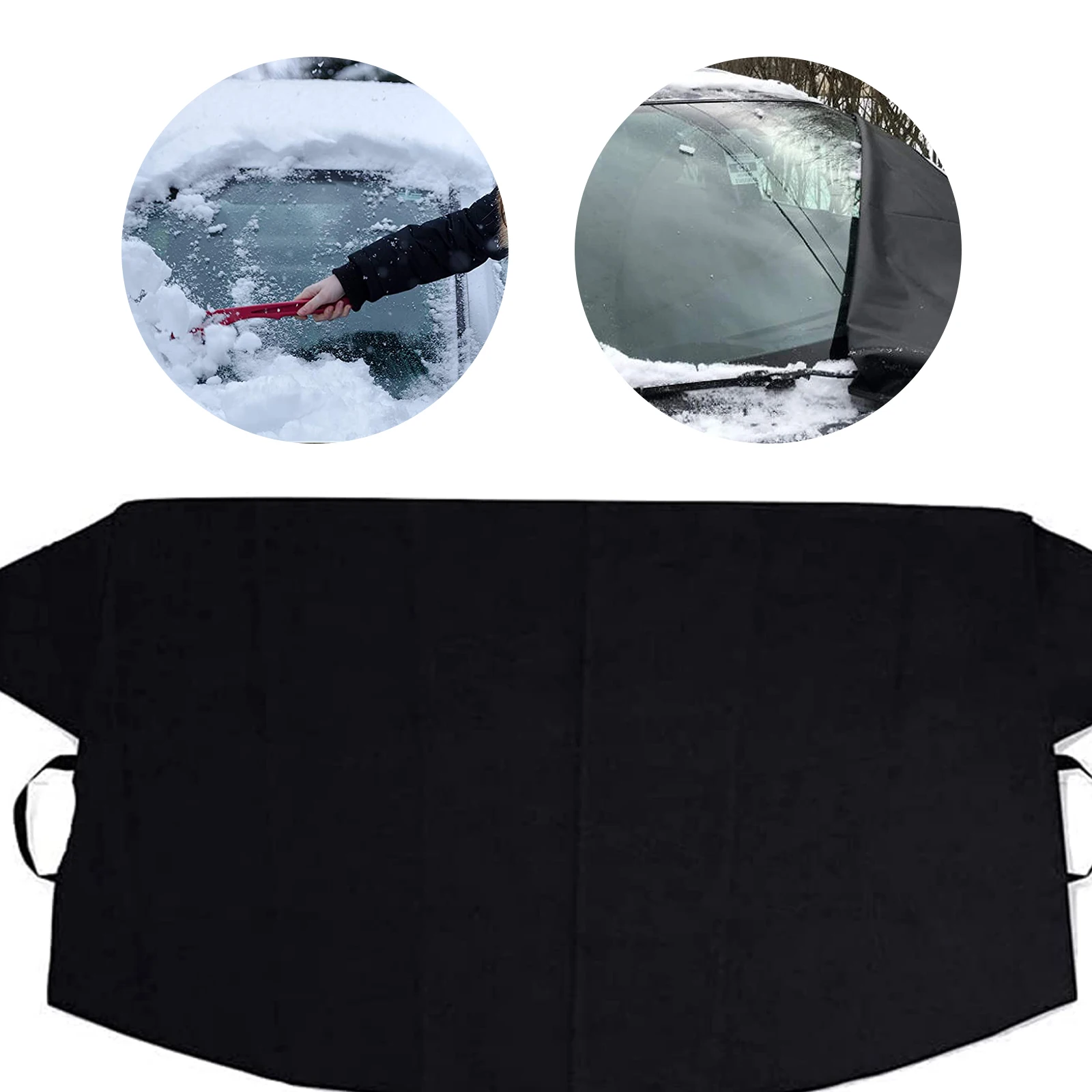 Car Windshield Cover for Snow Ice and Wiper Protector All Weather Auto