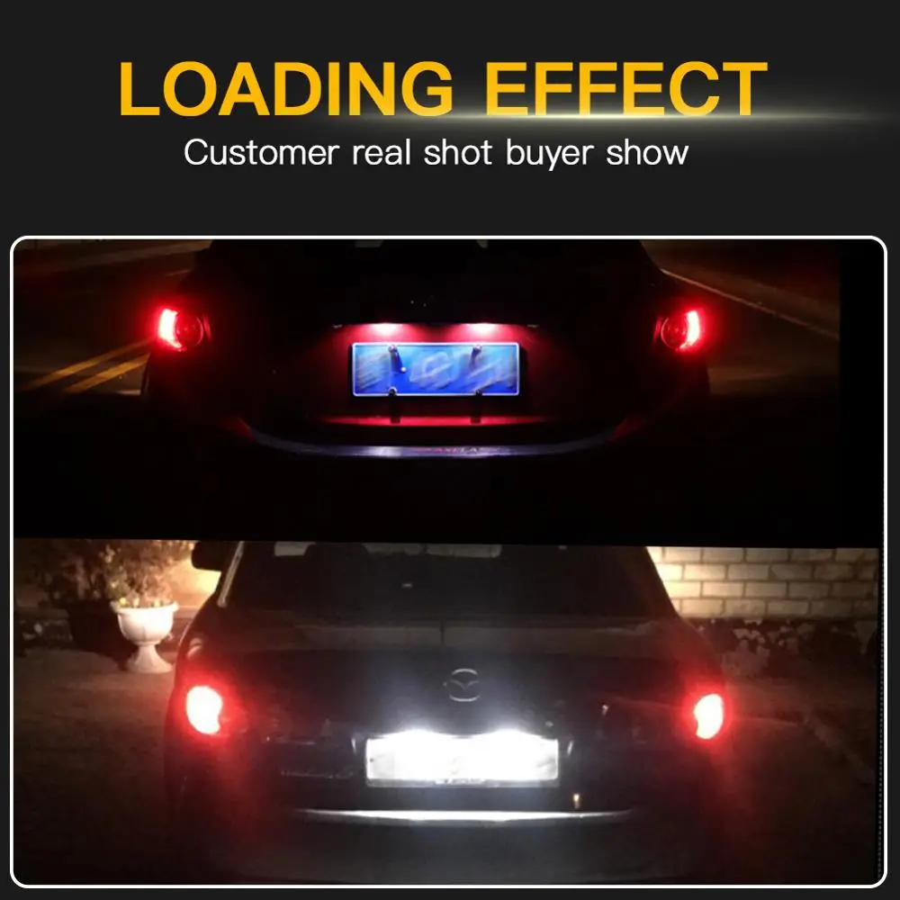 Светодиодсветильник лампа CANBUS для номерного знака Mazda 6 2003 2008 CX 5 2013 2014 7 2007 2012 Speed 2006