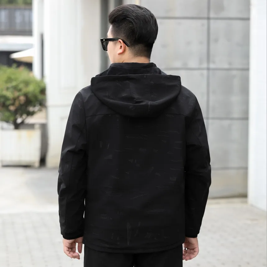 10XL 9X зимняя верхняя одежда мужская куртка водонепроницаемая ветровка куртка с капюшоном мужская спортивная куртка верхняя одежда пальто плюс размер тонкий бархат