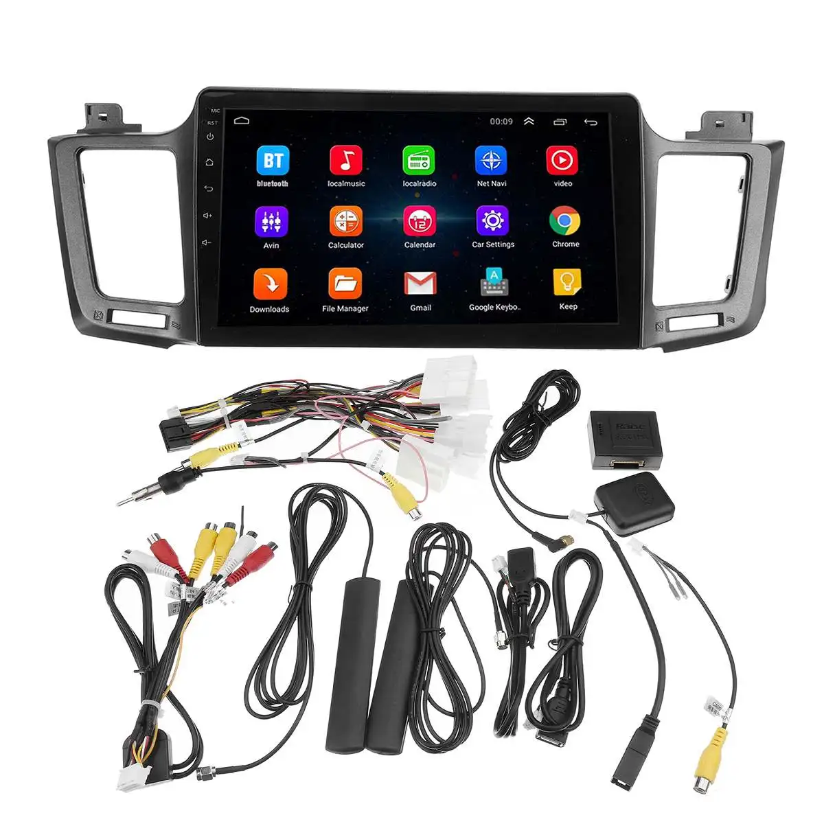 Top NEW 10.1 inch Car Radio Multimedia Video Player Navigation GPS WiFi blue-tooth Android 8.1 8 Core For Toyota RAV4 2013-2017 7 Top NEW 10.1 inch Car Radio Multimedia Video Player Navigation GPS WiFi blue-tooth Android 8.1 8 Core For Toyota RAV4 2013-2017 7